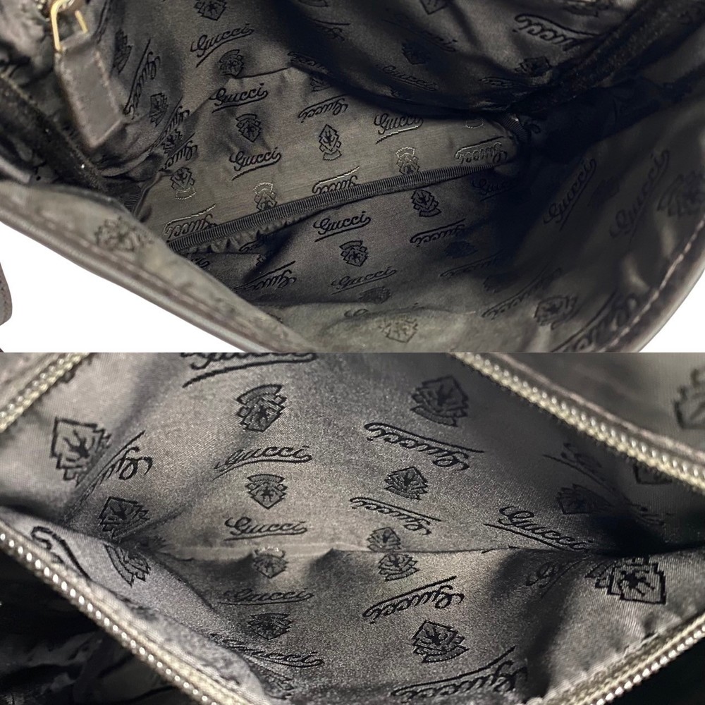 Gucci Shima GG Pattern Leather Mini Bag Pochette Brown - Picture 8 of 11